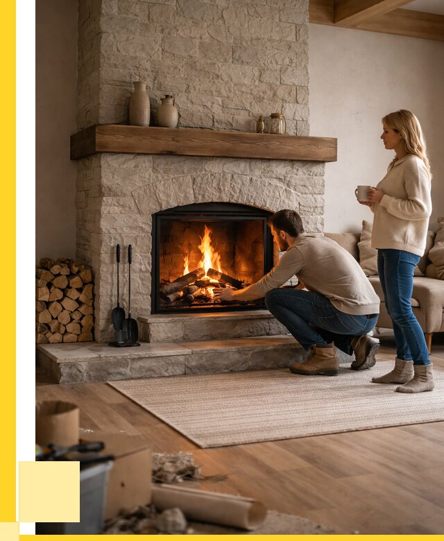 Камины для загородного дома в Дагестанских Огнях от 361305 р., ЭриданДгс