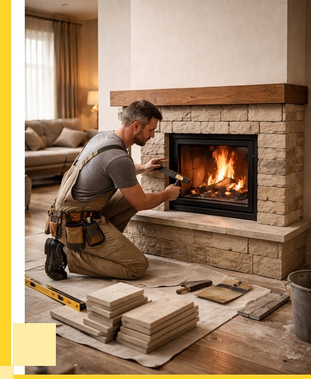 Строительство каминов в Дагестанских Огнях от 154845 р., ЭриданДгс - под ключ