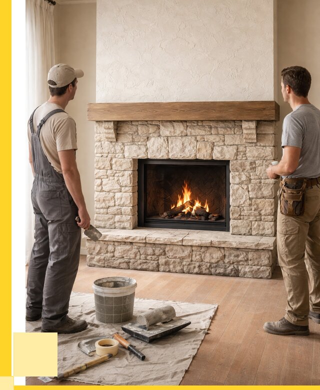 Отделка каминов в Дагестанских Огнях от 6710 р. под ключ | ЭриданДгс