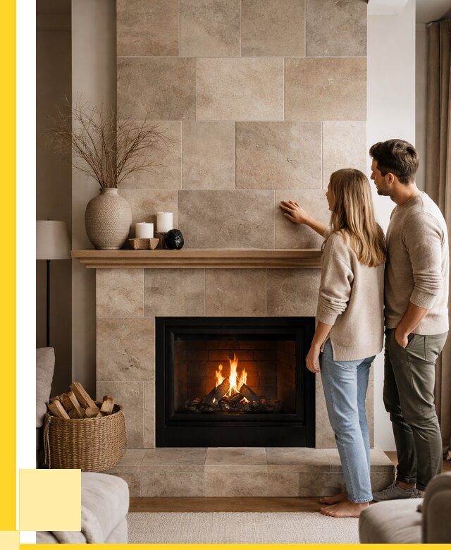 Облицовка каминов керамогранитом в Дагестанских Огнях от 4645 р. | ЭриданДгс