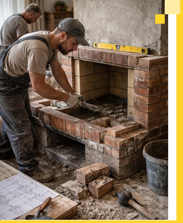 Изготовление и установка каминопечей под ключ в Дагестанских Огнях