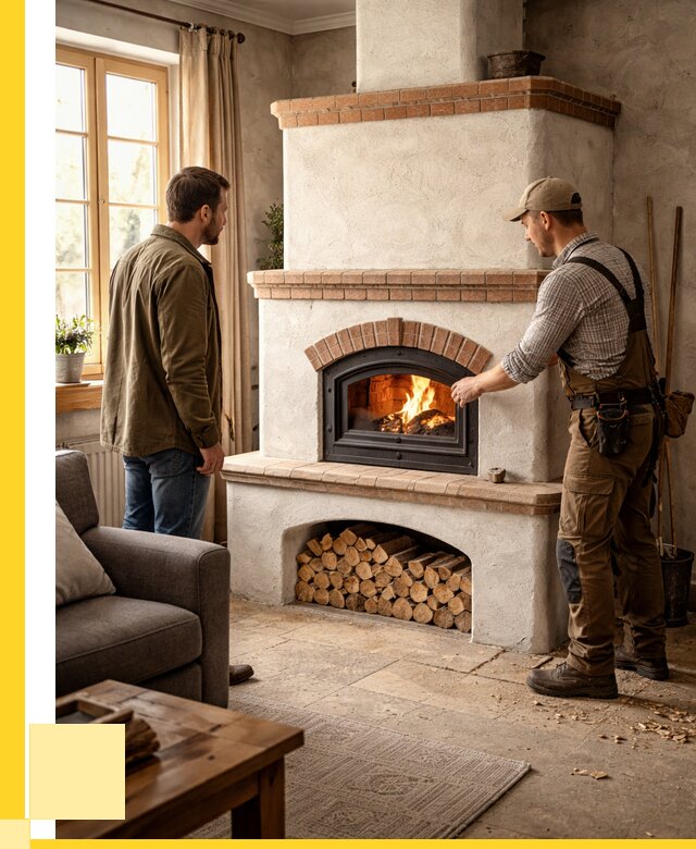 Печи камины в Дагестанских Огнях: кирпичные, изразцовые от 61938 р. | ЭриданДгс