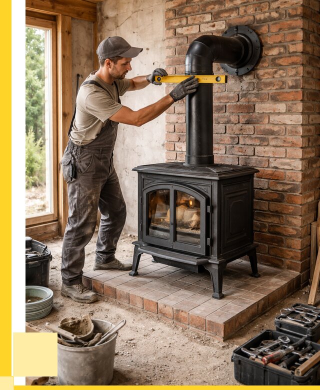 Монтаж печей установка банной печи в Дагестанских Огнях от 15485 р. | ЭриданДгс