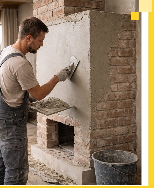 Отделка печей и облицовка каминов в Дагестанских Огнях под ключ