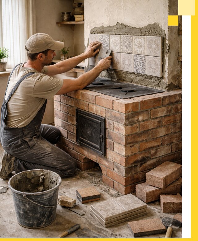 Печи с плитой на заказ монтаж гарантия и сервис в Дагестанских Огнях