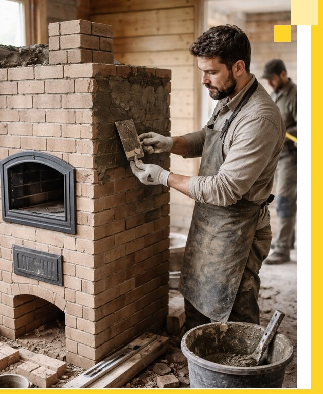 Изготовление и установка печей-шведок под ключ в Дагестанских Огнях