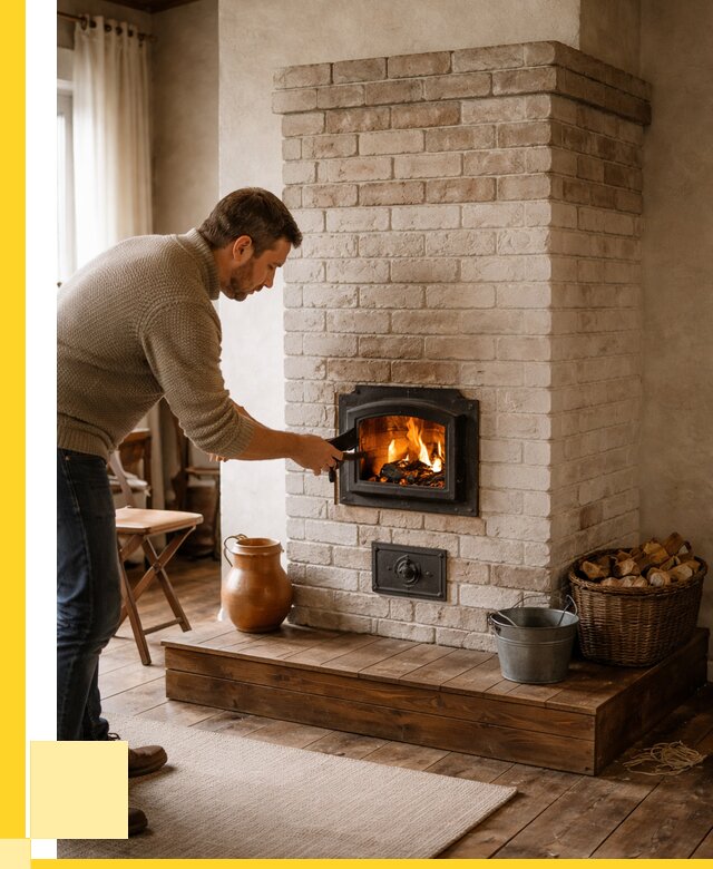 Печь голландка из кирпича в Дагестанских Огнях от 87746 р. | ЭриданДгс