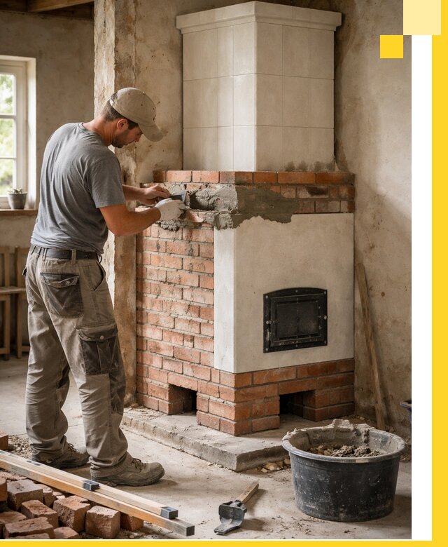 Изготовление и установка печей-голландок под ключ в Дагестанских Огнях