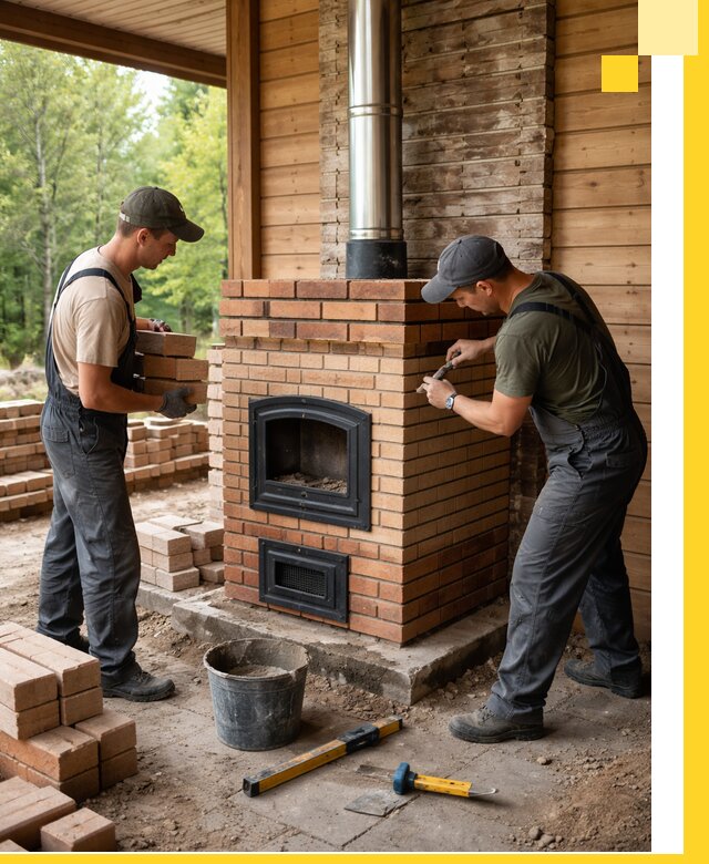 Производство и установка дачных печей под ключ в Дагестанских Огнях