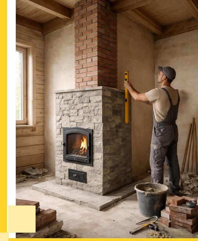 Печи и дымоходы под ключ в Дагестанских Огнях от 46454 р., ЭриданДгс