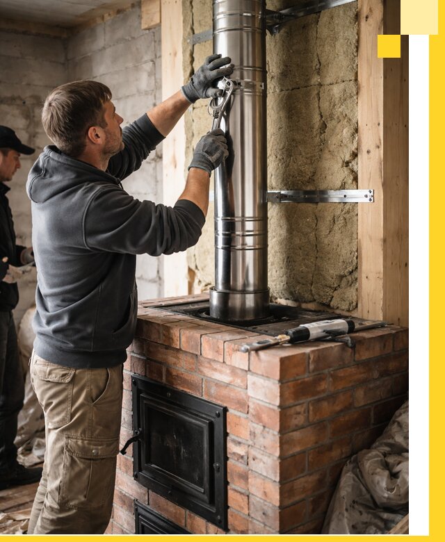 Изготовление и монтаж печей и дымоходов под ключ в Дагестанских Огнях
