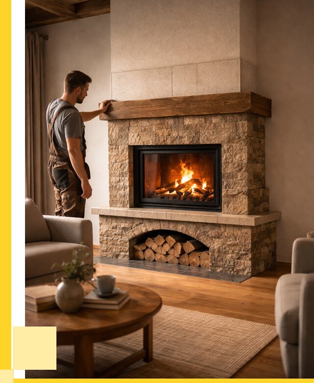 Печи камины для дома под ключ в Дагестанских Огнях от 56777 р. | ЭриданДгс