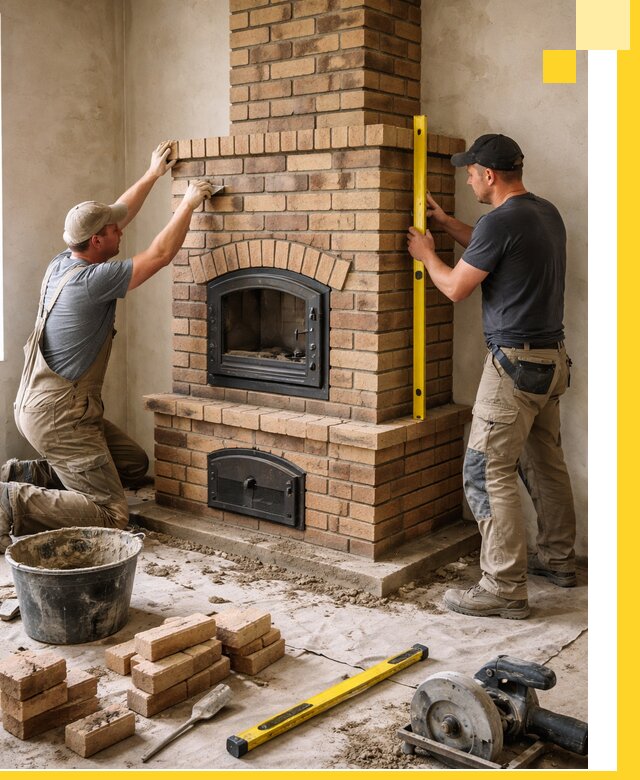 Продажа и установка печей и каминов для дома под ключ в Дагестанских Огнях