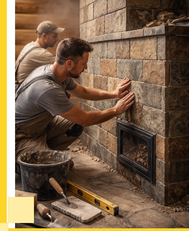 Облицовка банных печей в Дагестанских Огнях под ключ от 12388 р. | ЭриданДгс