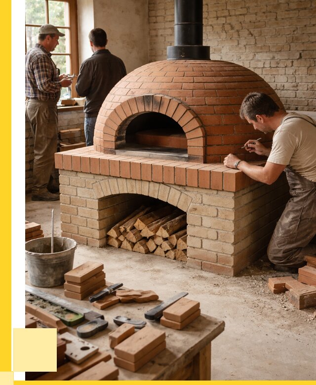 Помпейская печь дровяная для пиццы в Дагестанских Огнях | ЭриданДгс от 206460 р.