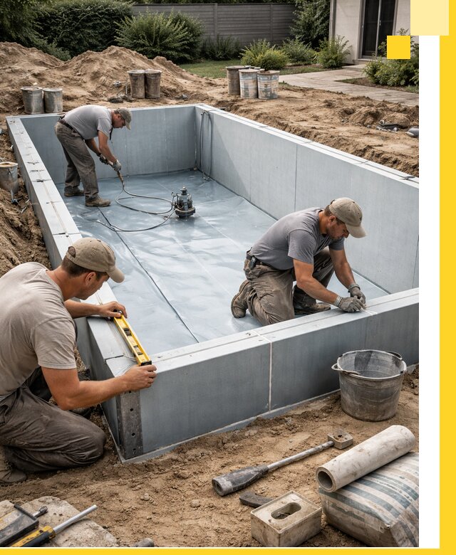 Профессиональный монтаж бассейнов под ключ в Дагестанских Огнях с гарантией