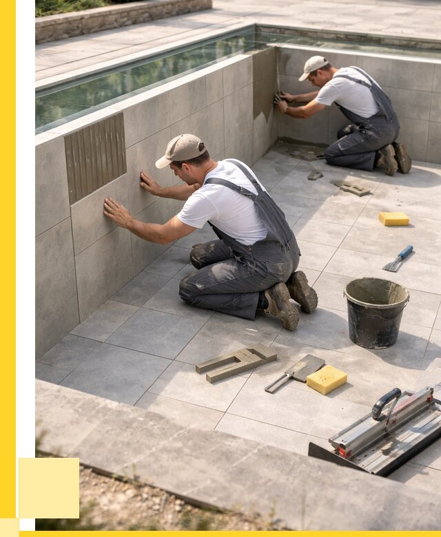 Облицовка бассейнов в Дагестанских Огнях от 4645 р. под ключ | ЭриданДгс