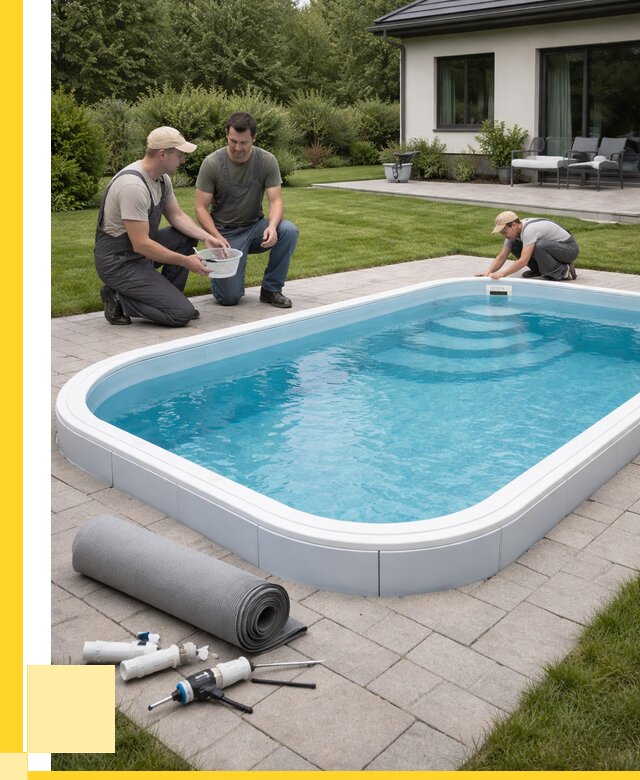 Пластиковый бассейн купить в Дагестанских Огнях от 258075 р., ЭриданДгс