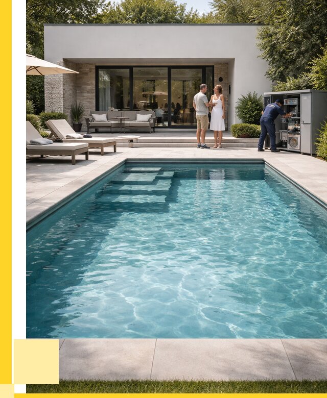 Бассейн в доме в Дагестанских Огнях под ключ от 1238760 р. | ЭриданДгс