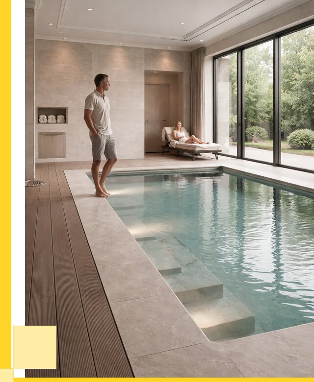 Бассейны в коттедже под ключ в Дагестанских Огнях от 1238760 р. | ЭриданДгс