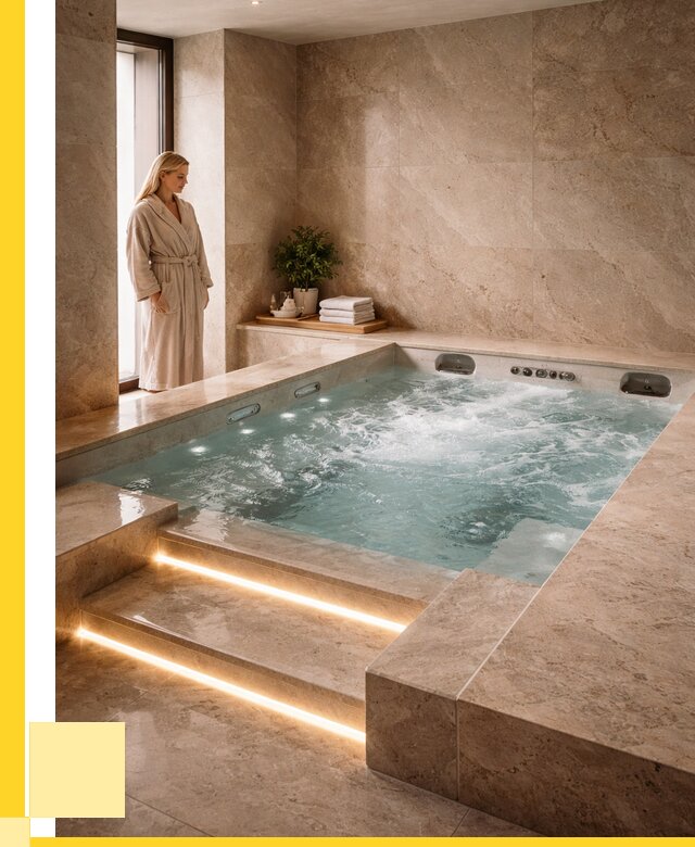 Спа бассейны в Дагестанских Огнях — купить от 464535 р. | ЭриданДгс