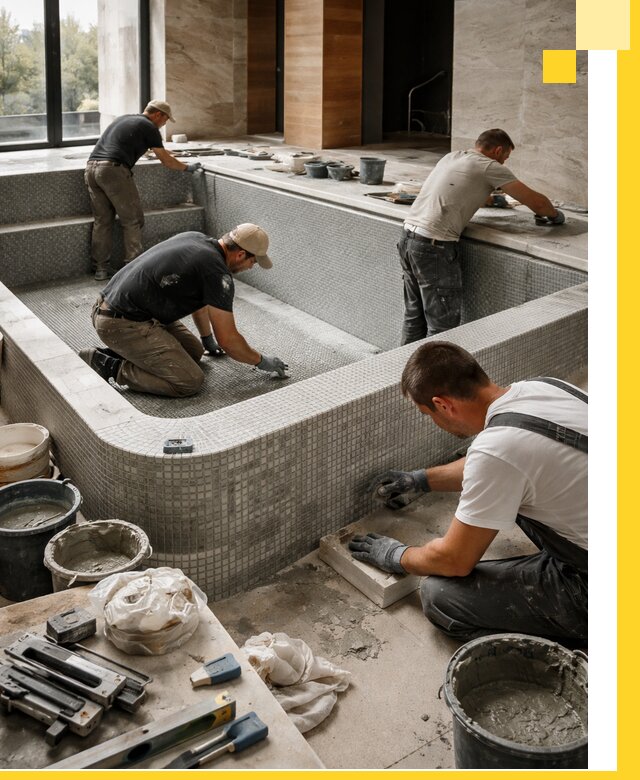 Строительство и установка СПА бассейнов под ключ в Дагестанских Огнях