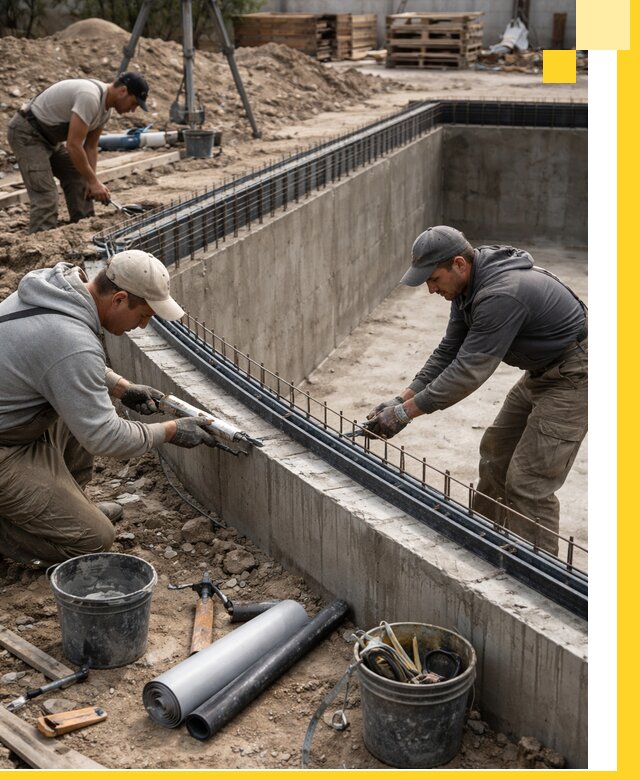 Качественный монтаж чаши бассейна в Дагестанских Огнях под ключ с гарантией