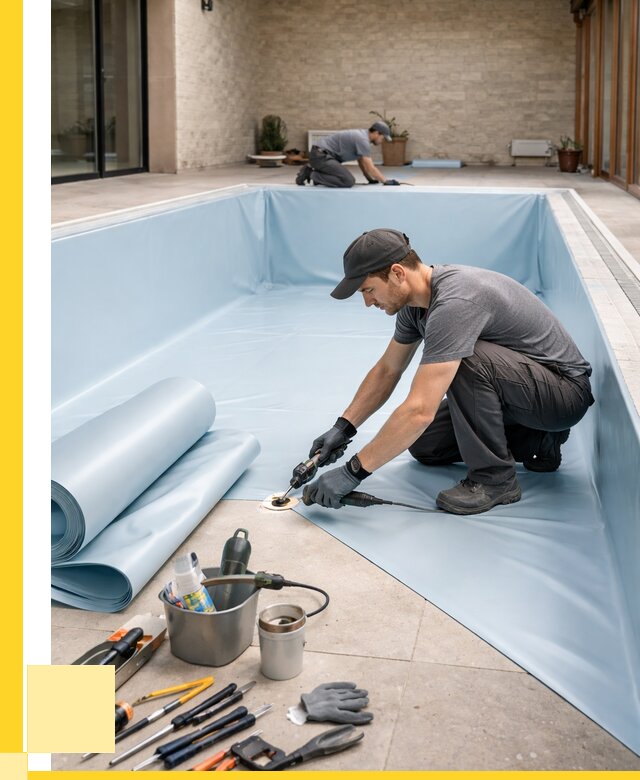 Пленка ПВХ для бассейнов в Дагестанских Огнях от 2581 р. | ЭриданДгс