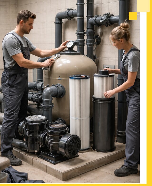 Фильтры и системы фильтрации для бассейнов в Дагестанских Огнях