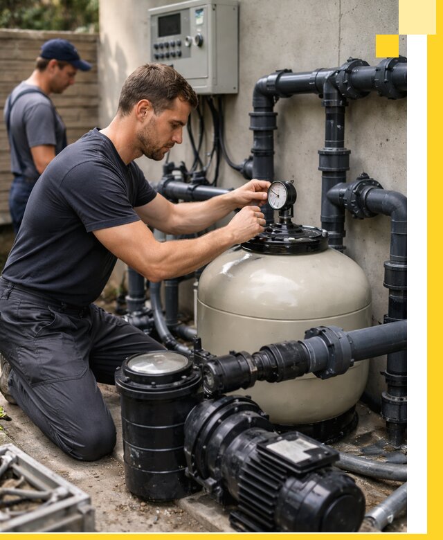 Поставка и монтаж фильтровального оборудования для бассейнов в Дагестанских Огнях