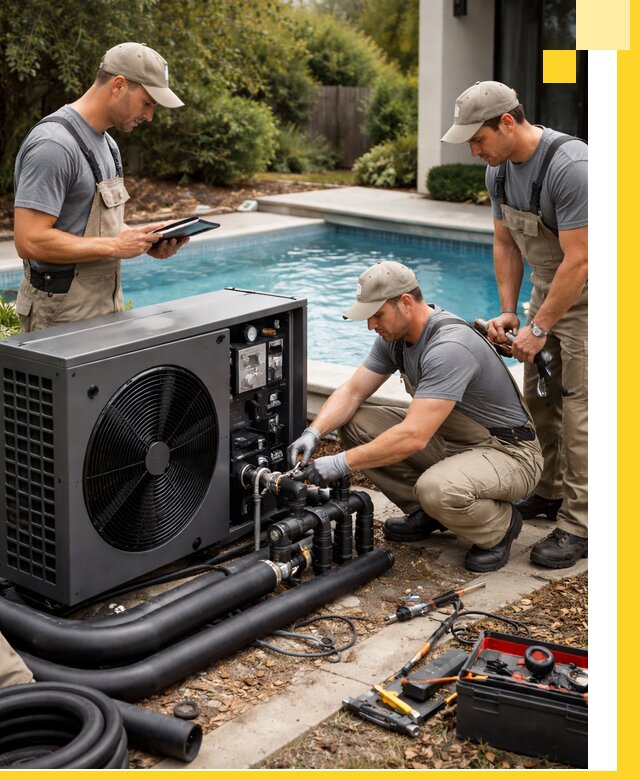 Проектирование и установка тепловых насосов для бассейнов в Дагестанских Огнях