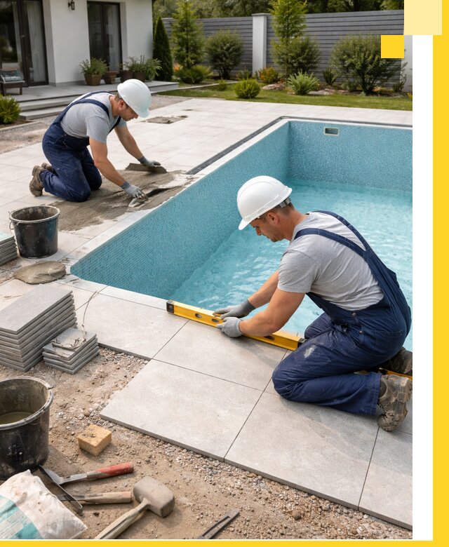 Строительство и монтаж плавательных бассейнов под ключ в Дагестанских Огнях