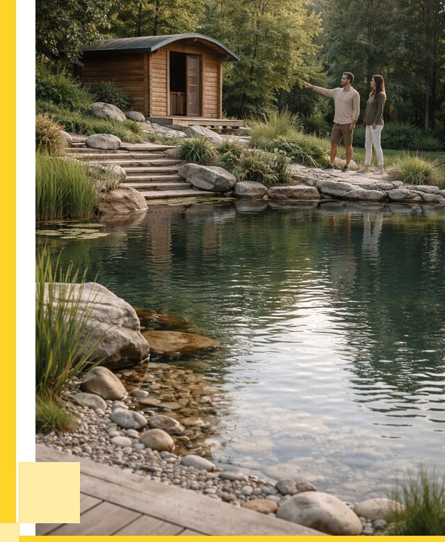 Природные бассейны под ключ в Дагестанских Огнях от 464535 р. | ЭриданДгс