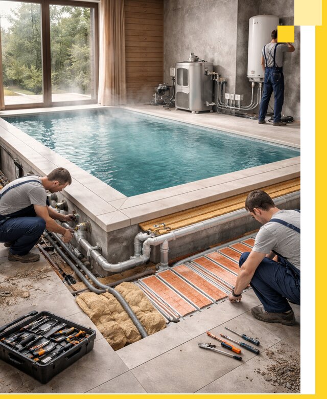 Проектирование и строительство тёплых бассейнов в Дагестанских Огнях