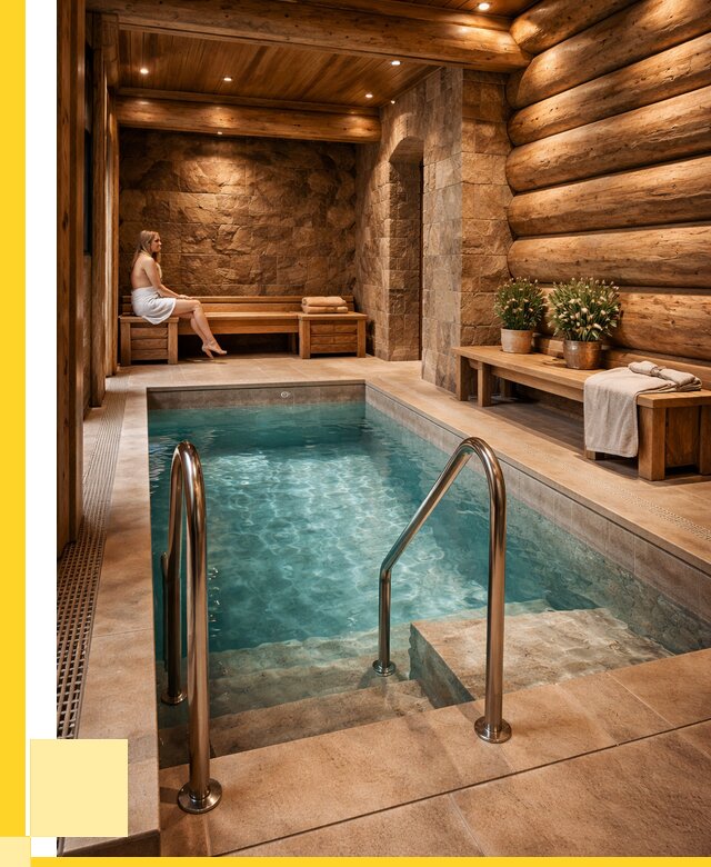 Аренда бани с бассейном в Дагестанских Огнях от 1548450 р. | ЭриданДгс