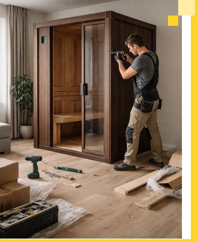 Установка и производство мини саун под ключ в Дагестанских Огнях