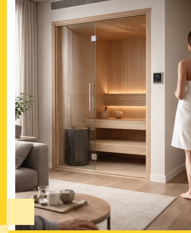 Сауна в квартире под ключ в Дагестанских Огнях от 123876 р. ЭриданДгс