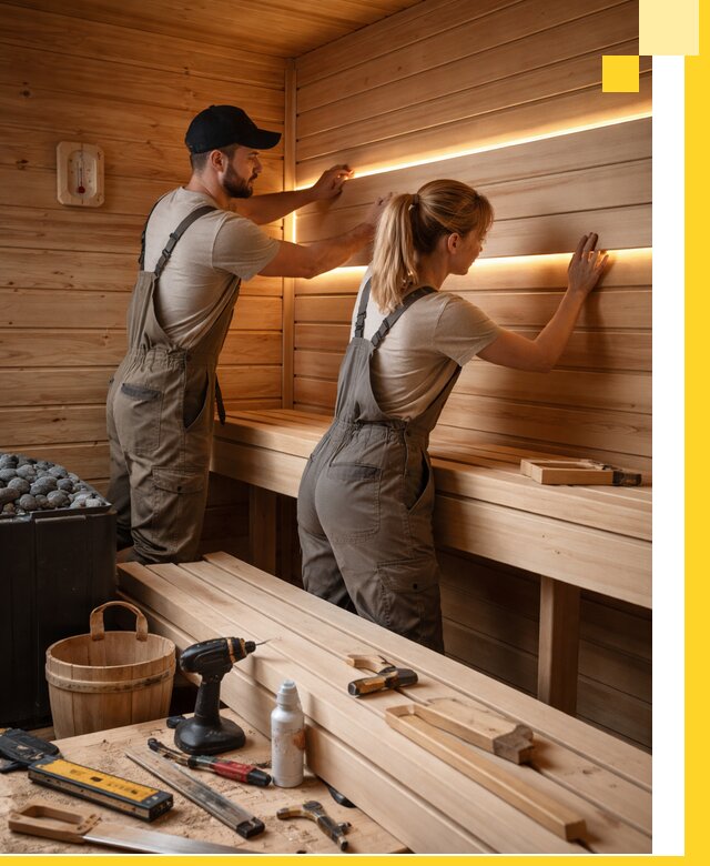 Дизайн саун и бань под ключ с индивидуальным проектом в Дагестанских Огнях