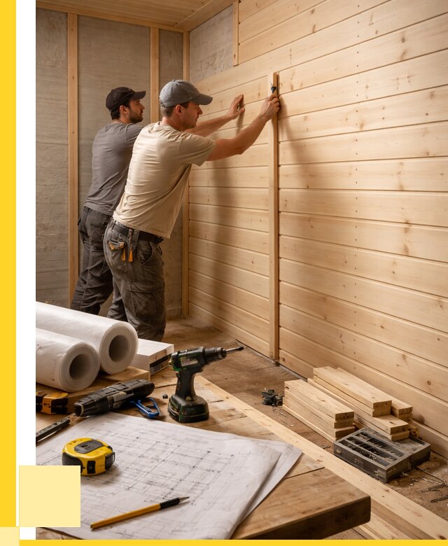 Обшивка бани вагонкой в Дагестанских Огнях от 1239 р., ЭриданДгс