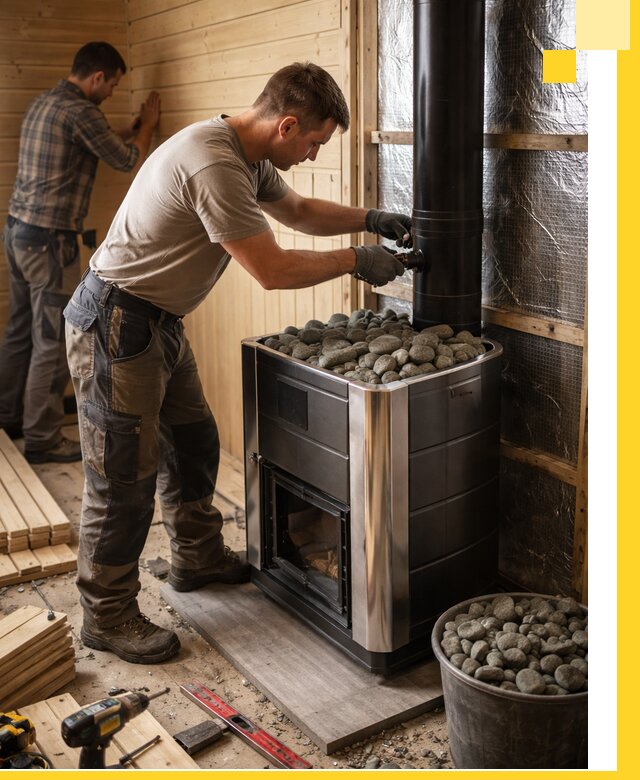 Проектирование и строительство парилок для бани в Дагестанских Огнях под ключ