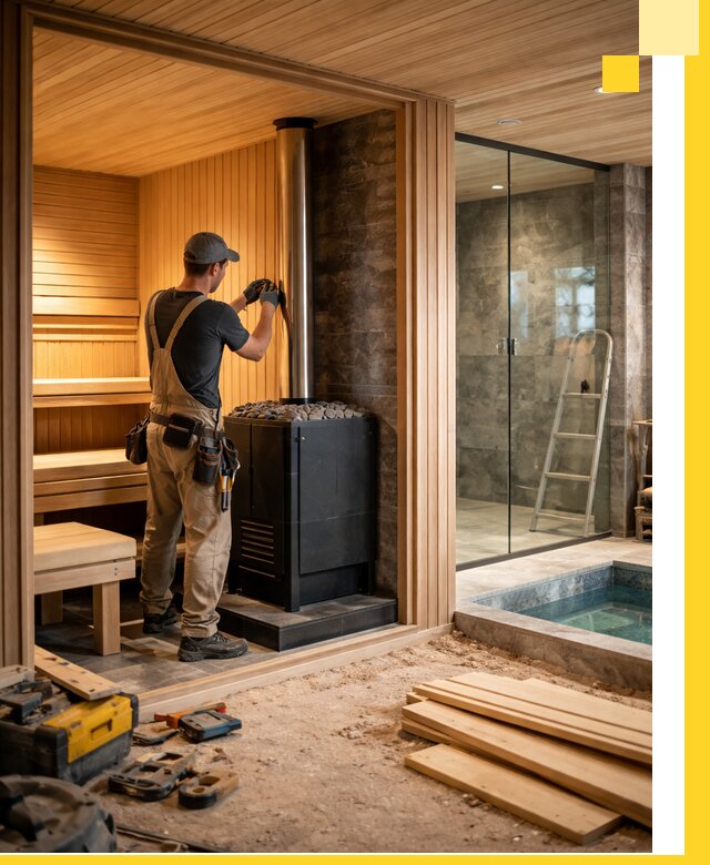 Полное строительство банных комплексов под ключ в Дагестанских Огнях