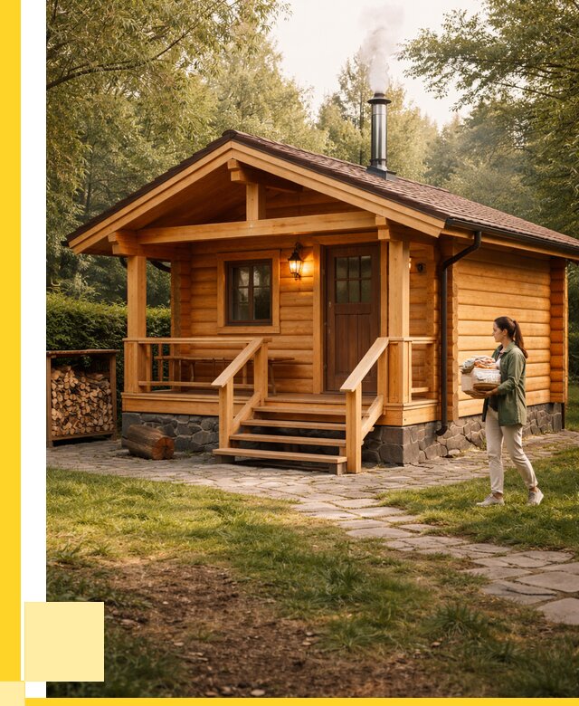 Купить баню под ключ в Дагестанских Огнях от 670995 р. | ЭриданДгс