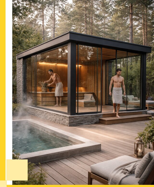 Стеклянные бани и двери в Дагестанских Огнях от 464535 р. | ЭриданДгс