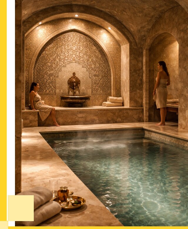 Хамам с бассейном под ключ в Дагестанских Огнях от 877455 р. | ЭриданДгс