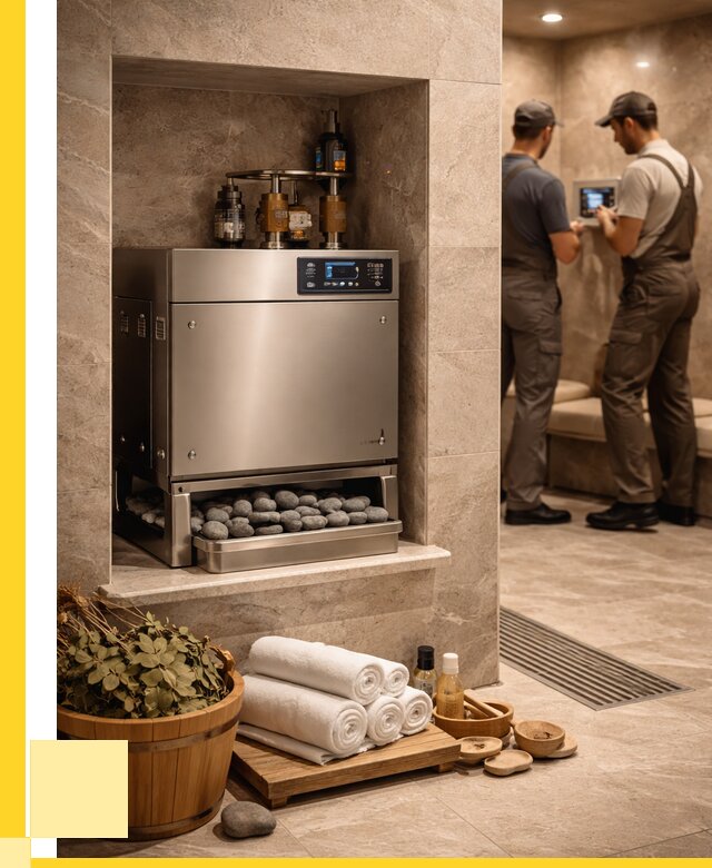 Парогенераторы для хамама в Дагестанских Огнях от 77423 р. | ЭриданДгс