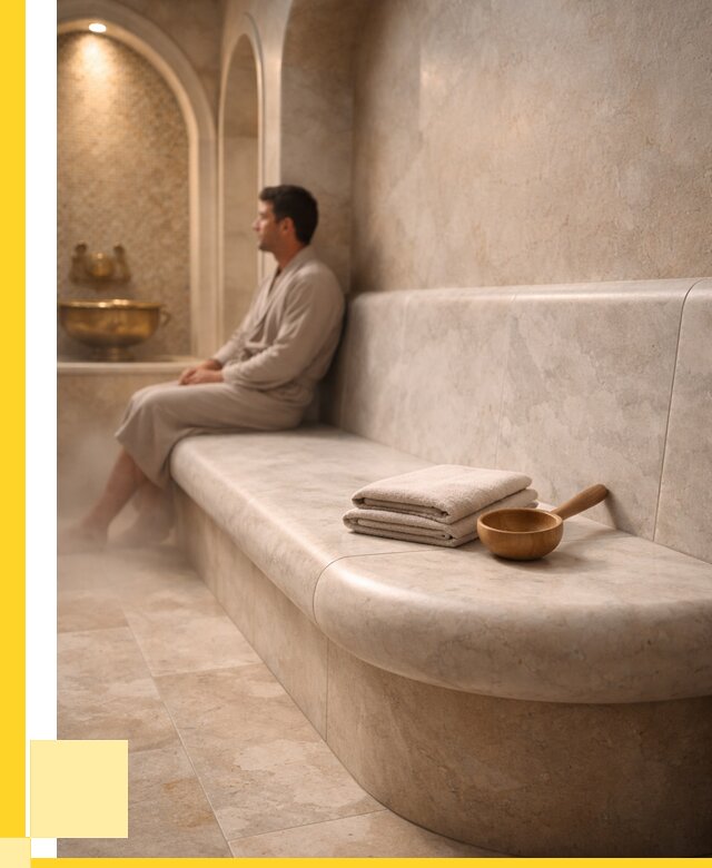 Сиденья для хамама в Дагестанских Огнях под ключ от 12388 р. | ЭриданДгс