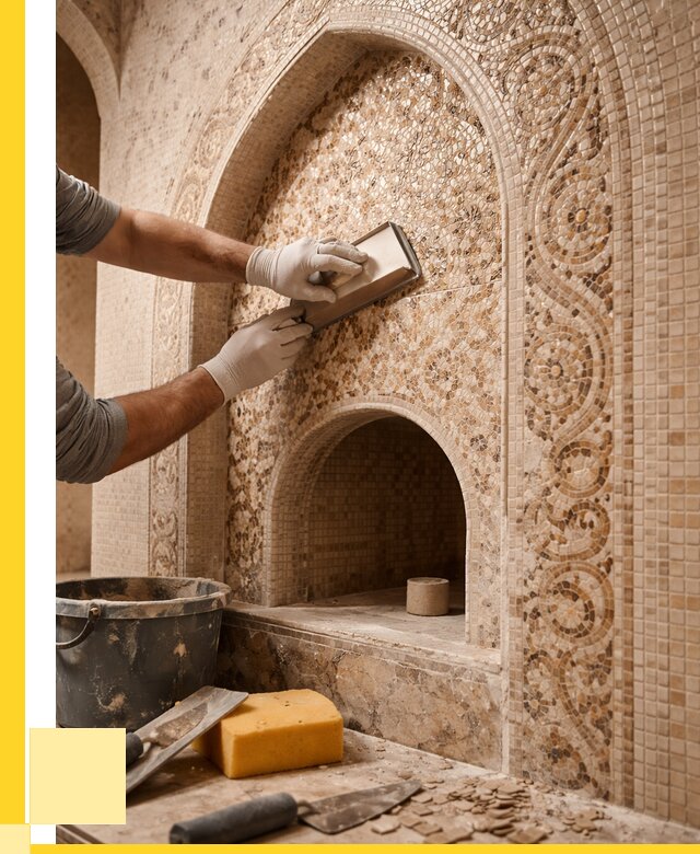 Мозаика для хамама в Дагестанских Огнях под ключ от 5162 р. | ЭриданДгс